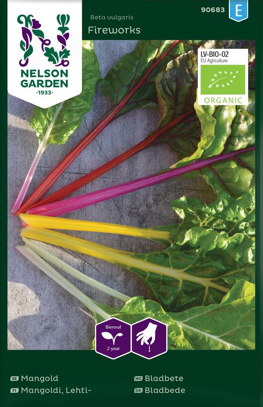 Mangold 'Fireworks' - Beta vulgaris organic