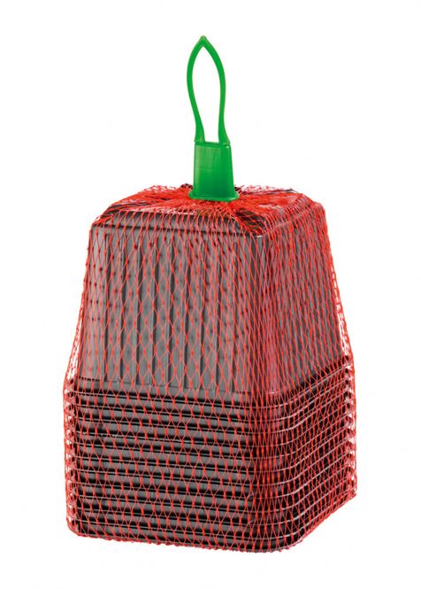 Hovedbilde Plastpotte firkantet 9 cm, 12 stk