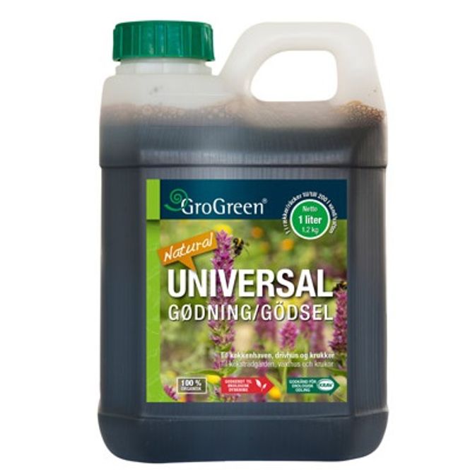 Hovedbilde GroGreen® universal gjødsel, 1L