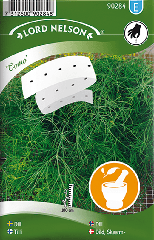 Dill 'Como' - Anethum graveolens, frøbånd