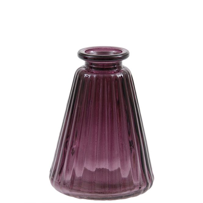 Hovedbilde Minivase, kjegle lilla 10 cm
