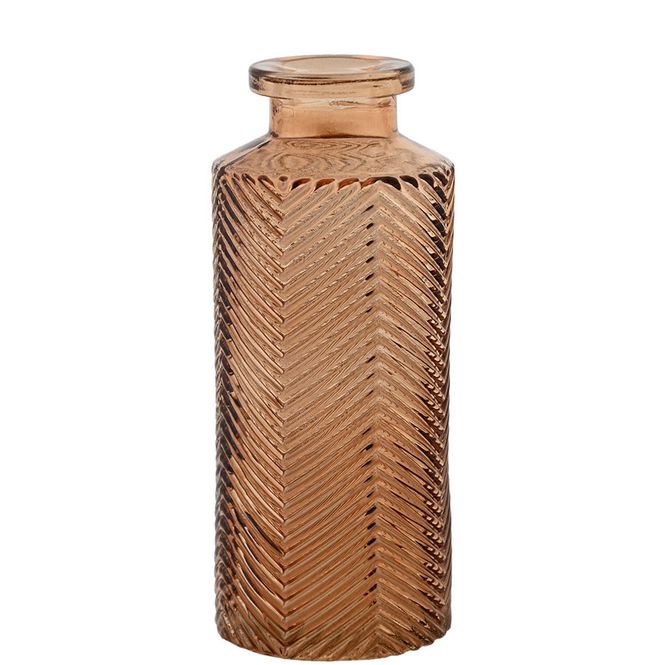 Hovedbilde Minivase, Amadeo bølge, oker 13 cm