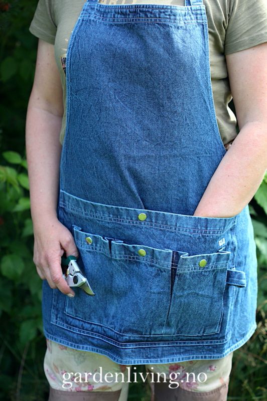 Hageforkle, denim