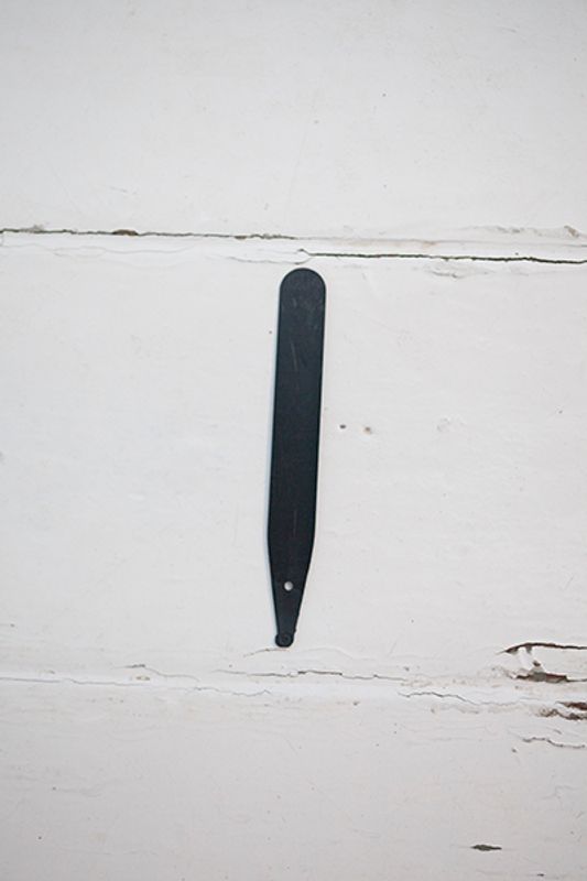 Plastetiketter, svarte 10 cm - 100 stk