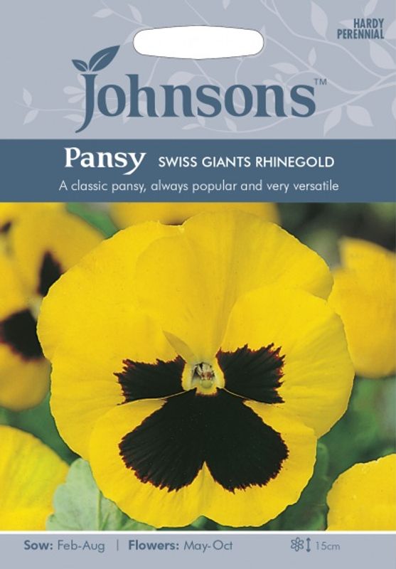 Stemorsblomst 'Swiss Giants Rhinegold - Viola