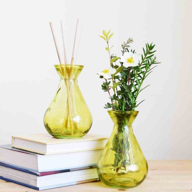 Hovedbilde Juvelvase - gul, 10 cm - 1stk