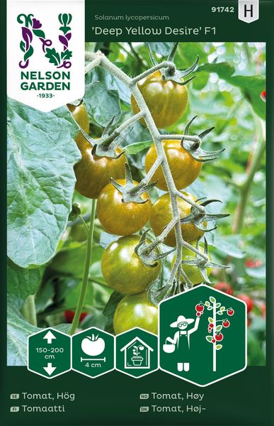 Hovedbilde Drivhustomat 'Deep Yellow Desire' F1 - Lycopersicon