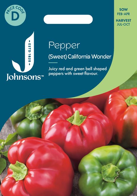 Hovedbilde Paprika 'California Wonder' - Capsicum annuum