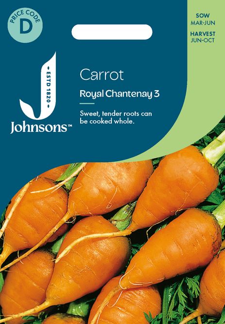 Hovedbilde Gulrot 'Royal Chantenay 3' - Daucus carota